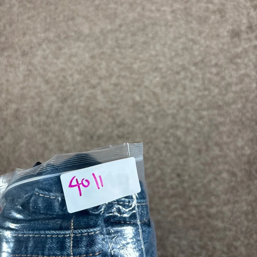 Ariat Rebar M5 Straight Leg Mens Jeans 42x36 (Fits 42x32) Blue Workwear Denim